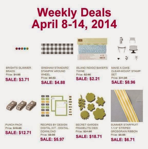 New Weekly Deals at Stampin’ Up!