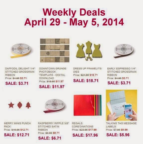 New Weekly Deals at Stampin’ Up!