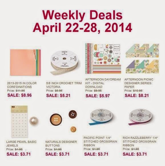 New Weekly Deals at Stampin’ Up!