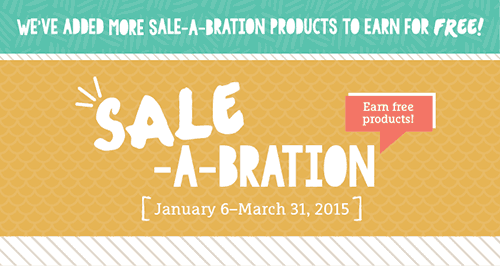 NEW Sale-A-Bration Items!