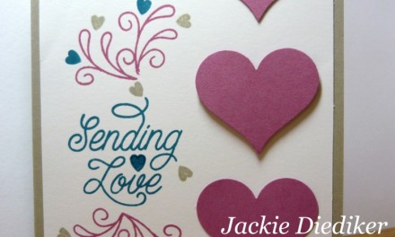 Pals Paper Arts Challenge #309 – Sending Love!