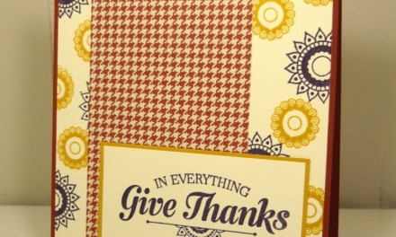 Pals Paper Arts Challenge #321 – Give Thanks!