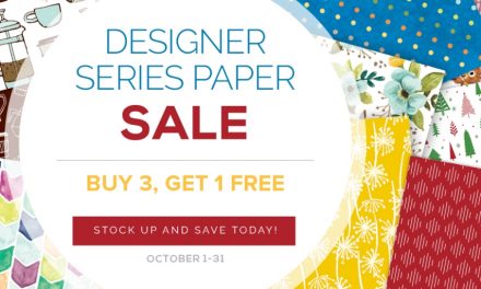 October News at Stampin’ Up!